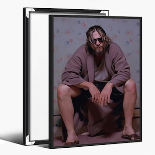 Foto 1 | Foto 1 | Póster Divertido De La Película De Baño The Big Lebowski, Vintage, 30 X 40 Cm - Venta Internacional.