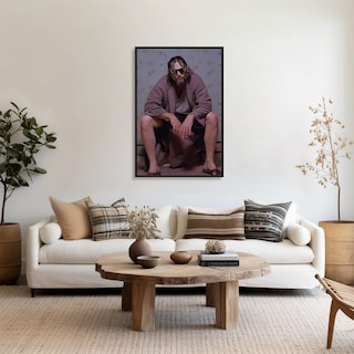 Foto 3 | Foto 3 | Póster Divertido De La Película De Baño The Big Lebowski, Vintage, 30 X 40 Cm - Venta Internacional.