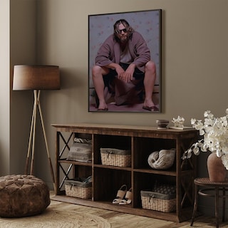 Foto 6 | Foto 6 | Póster Divertido De La Película De Baño The Big Lebowski, Vintage, 30 X 40 Cm - Venta Internacional.