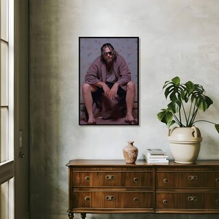 Foto 7 | Foto 7 | Póster Divertido De La Película De Baño The Big Lebowski, Vintage, 30 X 40 Cm - Venta Internacional.
