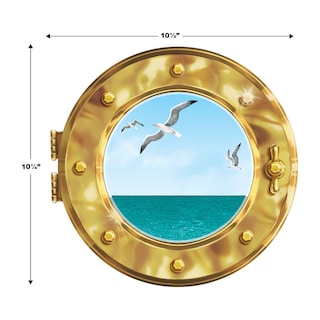 Foto 2 | Foto 2 | Ojo De Buey Para Decoración De Pared Beistle Cruise Ship, 30 X 38 Cm - Venta Internacional.