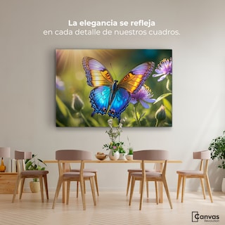 Foto 2 | Foto 2 | Cuadro Mariposas Canvas Alas En El Sol 90x60