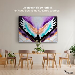 Foto 2 | Foto 2 | Cuadro Alas De Ángel Canvas Alas Ángel Alma 90x60