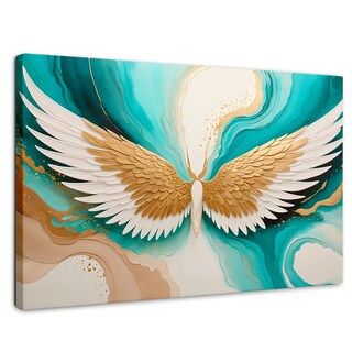 Foto 1 | Foto 1 | Cuadro Alas De Ángel Canvas Alas Ángel Deco 90x60
