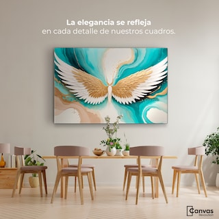 Foto 2 | Foto 2 | Cuadro Alas De Ángel Canvas Alas Ángel Deco 90x60