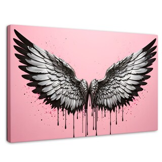 Foto 1 | Foto 1 | Cuadro Alas De Ángel Canvas Luz De Ángeles 90x60