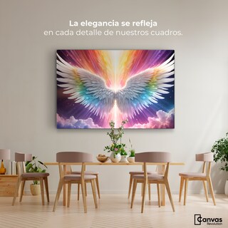 Foto 2 | Foto 2 | Cuadro Alas De Ángel Canvas Aura Angelical 90x60
