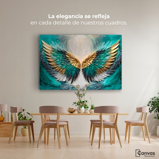 Foto 2 | Foto 2 | Cuadro Alas De Ángel Canvas Alas Ángel Eternas 90x60