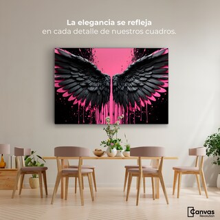 Foto 2 | Foto 2 | Cuadro Alas De Ángel Canvas Alas De Esperanza 90x60