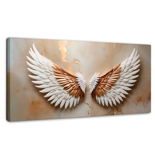 Foto 1 | Foto 1 | Cuadro Alas De Ángel Canvas Alas Espíritu Sol 120x60