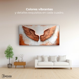 Foto 2 | Foto 2 | Cuadro Alas De Ángel Canvas Alas Ángel Sublime 120x60