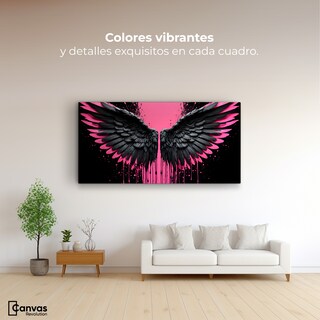 Foto 2 | Foto 2 | Cuadro Alas De Ángel Canvas Alas De Esperanza 120x60