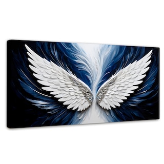 Foto 1 | Foto 1 | Cuadro Alas De Ángel Canvas Alas Ángel Marina 120x60