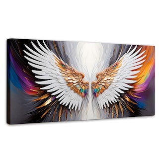 Foto 1 | Foto 1 | Cuadro Alas De Ángel Canvas Alas De Sueño 120x60
