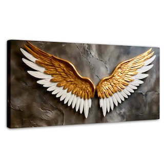 Foto 1 | Foto 1 | Cuadro Alas De Ángel Canvas Alas Ángel Eterno 120x60