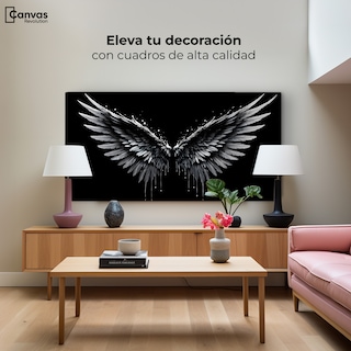 Foto 3 | Foto 3 | Cuadro Alas De Ángel Canvas Alas Espléndidas 120x60