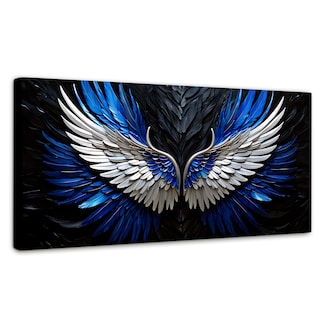 Foto 1 | Foto 1 | Cuadro Alas De Ángel Canvas Alas Ángel Cósmico 120x60
