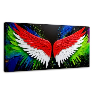 Foto 1 | Foto 1 | Cuadro Alas De Ángel Canvas Alas Ángel Radiante 120x60