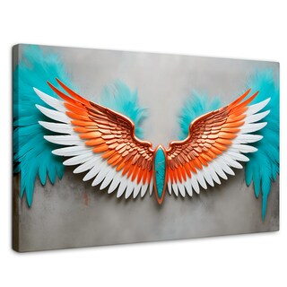 Foto 1 | Foto 1 | Cuadro Alas De Ángel Canvas Alas Ángel Sueños 90x60