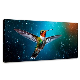 Foto 1 | Foto 1 | Cuadros De Colibrí Canvas Colibrí Místico 120x60