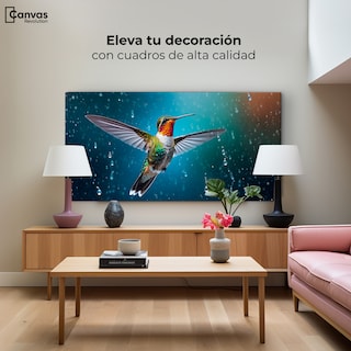 Foto 3 | Foto 3 | Cuadros De Colibrí Canvas Colibrí Místico 120x60