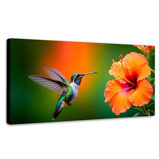Foto 1 | Foto 1 | Cuadros De Colibrí Canvas Colibrí Simpleza 120x60