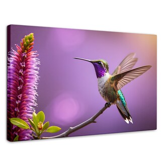 Foto 1 | Foto 1 | Cuadros De Colibrí Canvas Colibrí Floresta 90x60