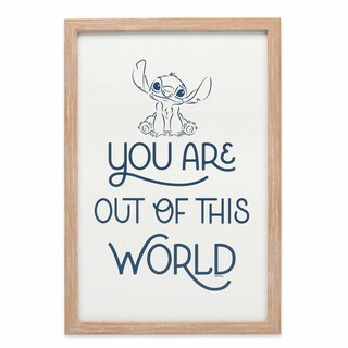 Foto 1 | Foto 1 | Decoración De Pared Disney Lilo Y Stitch Out Of This World - Venta Internacional.