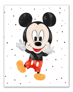 Foto 2 | Foto 2 | Set De Estampados Bigwig Estampados Para Habitación Infantil De Mickey Y Minnie Mouse - Venta Internacional.