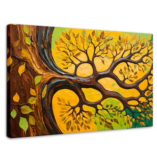 Foto 1 | Foto 1 | Cuadro Árbol De La Vida Canvas Árbol Vida Pulsante 90x60