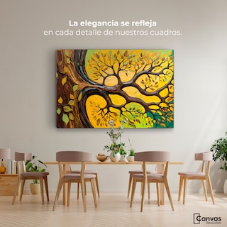 Foto 2 | Foto 2 | Cuadro Árbol De La Vida Canvas Árbol Vida Pulsante 90x60