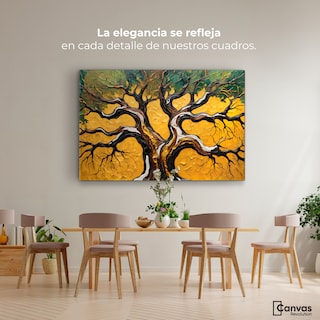 Foto 2 | Foto 2 | Cuadro Árbol De La Vida Canvas Árbol Vida Plenitud 90x60