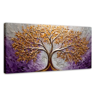Foto 1 | Foto 1 | Cuadro Árbol De La Vida Canvas Árbol Vida Pleno 120x60