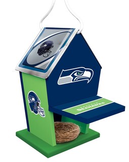 Foto 2 | Foto 2 | Birdhouse Masterpieces Nfl Seattle Seahawks, Madera, 20 X 13 Cm - Venta Internacional.