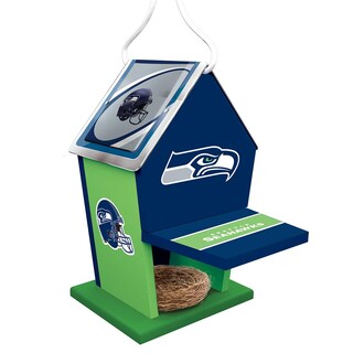 Foto 5 | Foto 5 | Birdhouse Masterpieces Nfl Seattle Seahawks, Madera, 20 X 13 Cm - Venta Internacional.