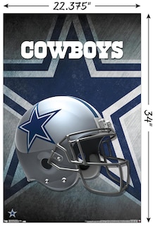 Foto 3 | Foto 3 | Casco De Pared Trends International Nfl Dallas Cowboys 16 - Venta Internacional.