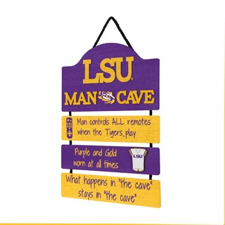 Foto 2 | Foto 2 | Letrero De Pared Foco Ncaa Mancave Team Logo Man Cave, 14 X 12 Pulgadas - Venta Internacional.