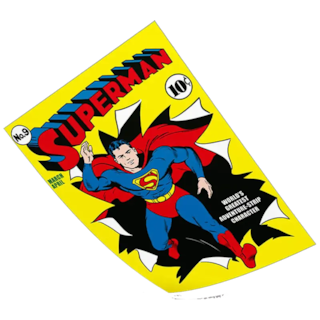 Foto 1 | Foto 1 | Poster Exclusivo (piezas Limitadas) Portada De Super Man Nº 9