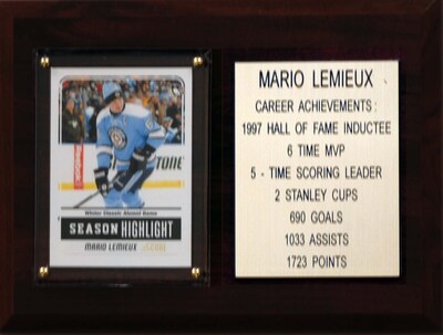 Foto 1 | Foto 1 | Placa Collectables De Mario Lemieux De Los Pittsburgh Penguins De La Nhl De C&i - Venta Internacional.