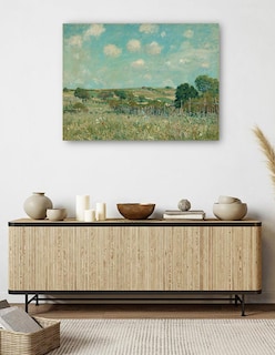 Foto 5 | Foto 5 | Cuadro Decorativo - Prado- Alfred Sisley - Religión - 46x61 - Impresión En Lienzo - Fine Art Tj