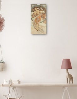 Foto 3 | Foto 3 | Cuadro Decorativo - Las Artes 2 (1898)- Alphonse Mucha - Fotografía - 54x102 - Impresión En Lienzo - Fine Art Tj