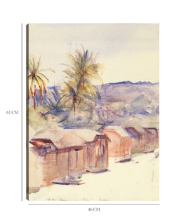Foto 6 | Foto 6 | Cuadro Decorativo - Calle Del Pueblo, Dominica- Abbott Handerson Thayer - Paisaje - 46x61 - Impresión En Lienzo - Fine Art Tj