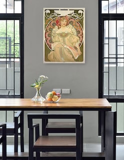 Foto 4 | Foto 4 | Cuadro Decorativo - Obraz- Alphonse Mucha - Fotografía - 69x92 - Impresión En Lienzo - Fine Art Tj