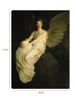 Foto 6 | Foto 6 | Cuadro Decorativo - Monumento A Stevenson (1903)- Abbott Handerson Thayer - Religión - 69x92 - Impresión En Lienzo - Fine Art Tj