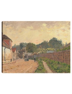 Foto 1 | Foto 1 | Cuadro Decorativo - Marly El Rey- Alfred Sisley - Religión - 69x92 - Impresión En Lienzo - Fine Art Tj
