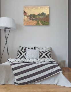 Foto 3 | Foto 3 | Cuadro Decorativo - Marly El Rey- Alfred Sisley - Religión - 69x92 - Impresión En Lienzo - Fine Art Tj