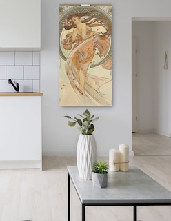 Foto 5 | Foto 5 | Cuadro Decorativo - Las Artes 2 (1898)- Alphonse Mucha - Fotografía - 46x89 - Impresión En Lienzo - Fine Art Tj