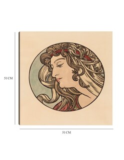 Foto 5 | Foto 5 | Cuadro Decorativo - Vidriera Para La Fachada De La Boutique Fouquet Vi- Alphonse Mucha -51x51- Impresión En Lienzo - Fine Art Tj