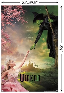 Foto 3 | Foto 3 | Póster De Pared Trends International Wicked 34 X 22,4 Cm - Venta Internacional.