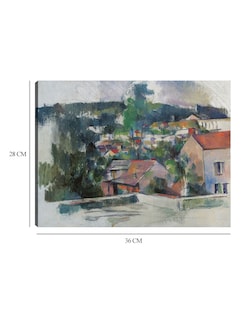 Foto 6 | Foto 6 | Cuadro Decorativo - Paisaje- Paul Cézanne - Religión - 28x36 - Impresión En Lienzo - Fine Art Tj